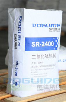 Dióxido de titânio SR-2400 do Rutile Tio2 de CAS 13463-67-7 Doguide